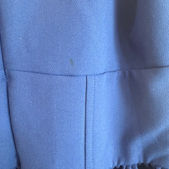 Blue Sleeveless Dress nwt gorgeous size 8 - Picture 7 of 7